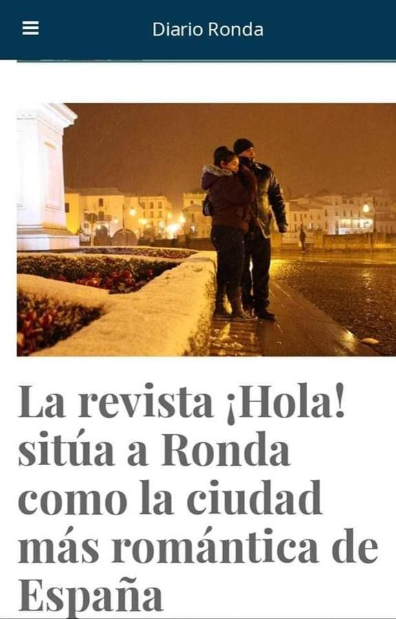 Apartamento El Atajo Ronda Buitenkant foto